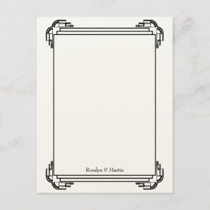 Nota de agradecimento de casamento personalizada c