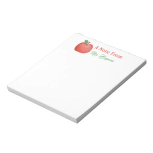 Nota de Apple de Aquarela do Bloco de Notas do Pro
