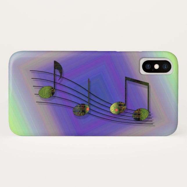 Nota de Dubstep Caso capas de iphone-Mate (Verso (Horizontal))