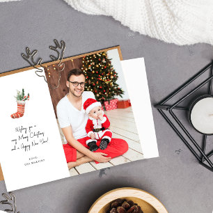 Nota de Meia de Natal no Papel Satinado Foto Ver N