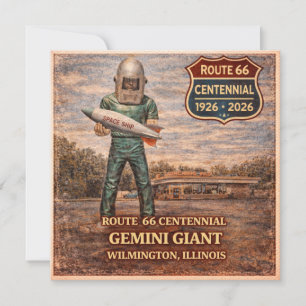 Nota de Viagem da Rota 66 do Gemini Giant