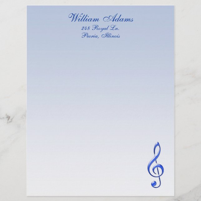 Nota Musical Letterhead (Frente)
