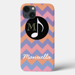 nota musical rosa-pink personalizada