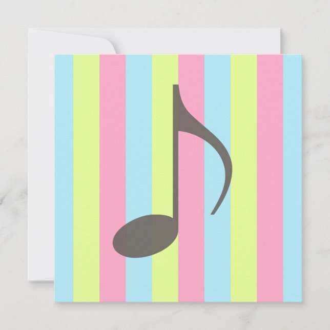 Nota sobre música (Frente)