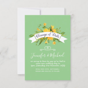 Nota sobre Planos de Adiamento de Data de Girassói