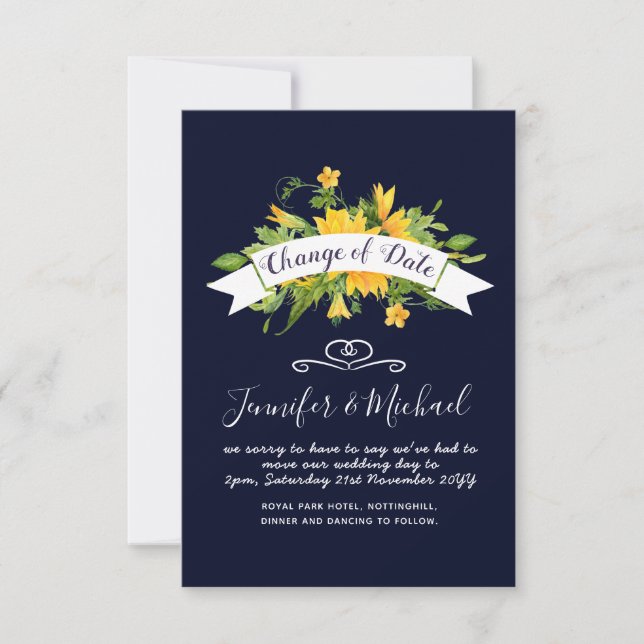 Nota sobre Planos de Adiamento de Data de Girassói (Frente)