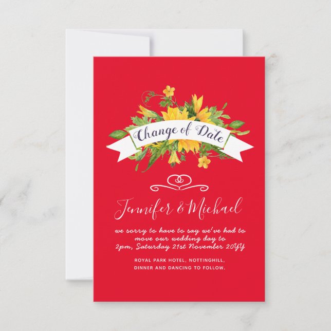 Nota sobre Planos de Adiamento de Data de Girassói (Frente)