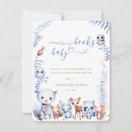 Notas Animais da Floresta Trazem um Cartão de Chá de fra