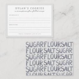 Notas Bacia Infantil de Aniversário | Cartão de Receita 