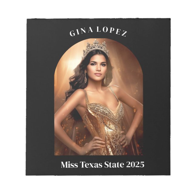 Notas Bloco de Autógrafos de Concurso (Frente)