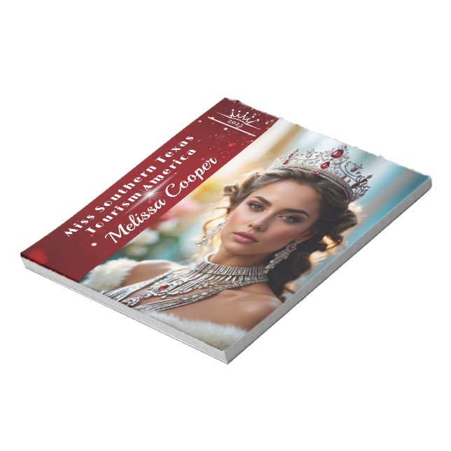 Notas Bloco de Autógrafos Royal Ruby Shimmer Pageant (Invertido)