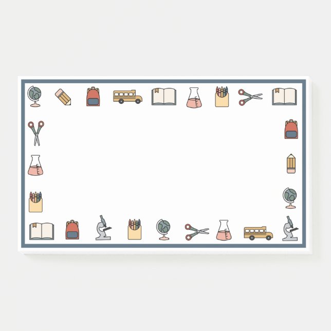 Notas Bloco de Barragens de Professores da Escola Elemen (Frente)