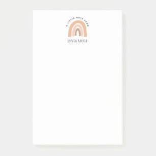 Notas Bloco de Papel das Raparigas do Arco-Íris