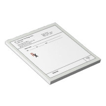 Bloco de Receitas Médicas, Blocos de Anotações Méd