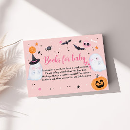 Notas Boo Halloween Fantasma Livros para o Cartão de Rec