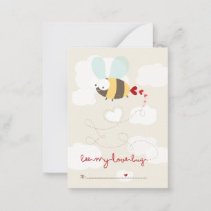 Notas Cartão com fotos de Namorados de Bebê-Cute Mine
