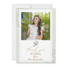 cartão de agradecimento Bat Mitzvah