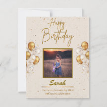 Cartão de aniversário