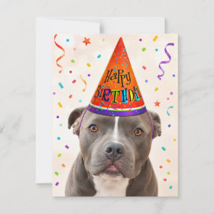 Notas Cartão de aniversário do cão de resgate Zeus