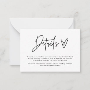 Notas Cartão de Detalhes do Cartão de Gabinete Mínimo Mo