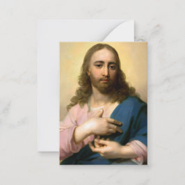 Notas Cartão de Jesus Cristo