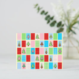 Notas Cartão de Natal colorido