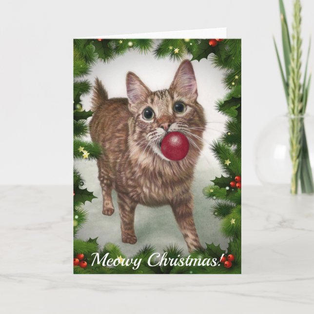 Notas Cartão de Natal de Cat (Frente)