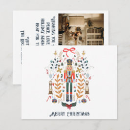 Notas Cartão de Natal de Feriado Nutcracker