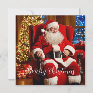 Notas Cartão de Natal Feliz Papai Noel