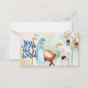 Notas Cartão de Natal Joy To The World