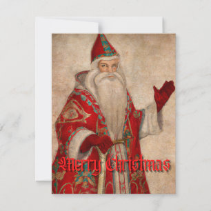 Notas Cartão de Natal para Papais noeis Medieval