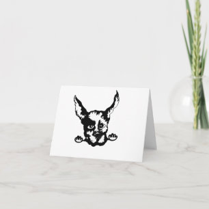 Notas Cartão de Nota: Doberman