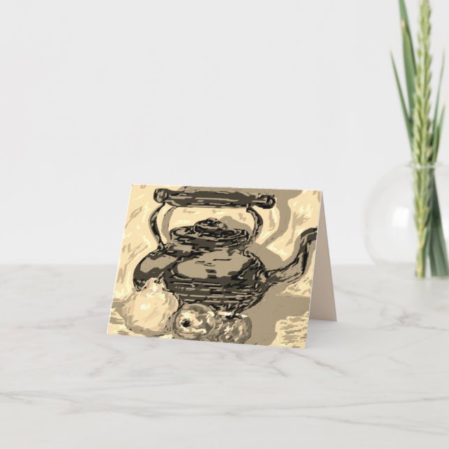 Notas Cartão de Nota: TeaTime (Frente)