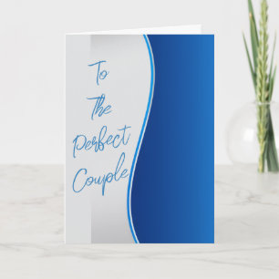 Notas Cartão de Parabéns de Casamento do Casal Perfeito