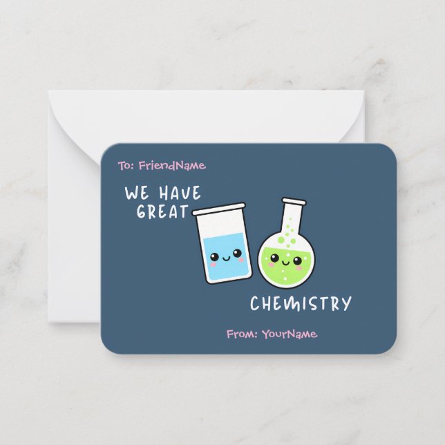 Notas Cartão de São Valentim para a Sala de Aula: Nossa  (Frente)