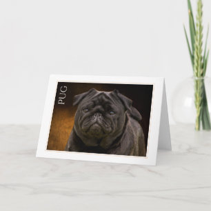 Notas Cartão de Saudação Pug