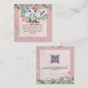 Notas Cartão de Solicitação de Poem de Livro de Elefa