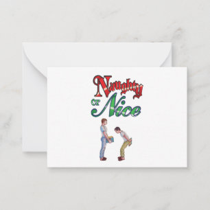 Notas Cartão Humor de Natal gay