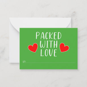 Notas Cartão Plano Cheio de Amor