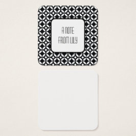 Notas da mensagem do padrão retrorreflector circul