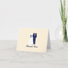 Notas de agradecimento de casamento militar