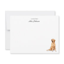 Notas de agradecimento personalizadas do ouro Retr