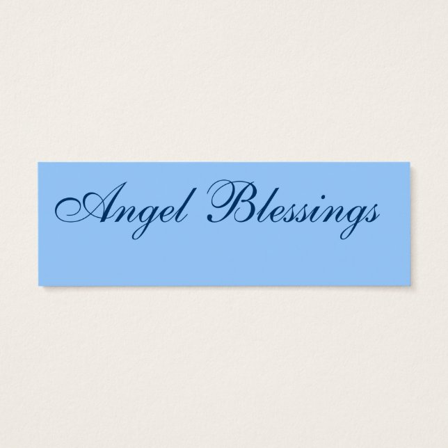 Notas de Amor de Bênção de Anjo Personalizado (Verso)