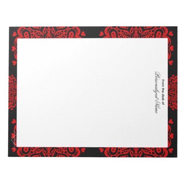 Notas de Amor Itriciadas - Bloco de Notas Sem Linh (Frente)