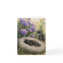 Notas de Garden Tails com Aquarelas Originais 