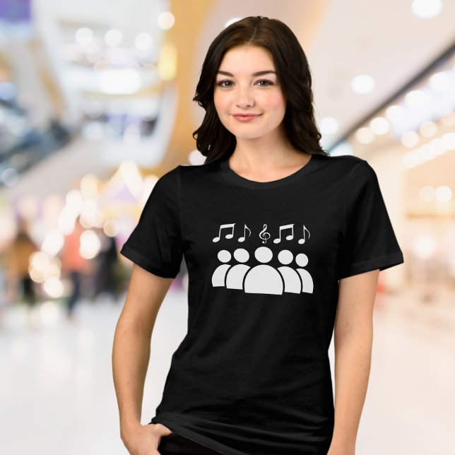 Notas de Música Camisa Cardíaca - Musical & Music  (Music Notes T-shirt, Music Note Heart, Music Shirt, Musician Shirt, Gift for Musician, Music Teacher)