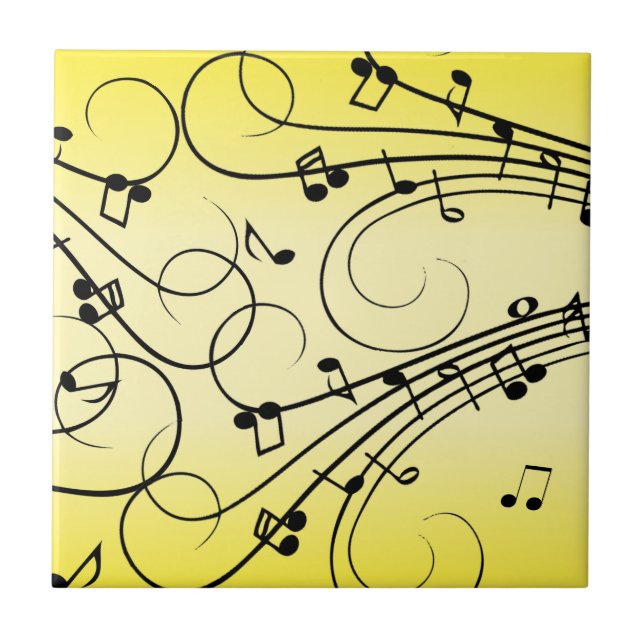 Notas de Música do rico Amarelo (Frente)