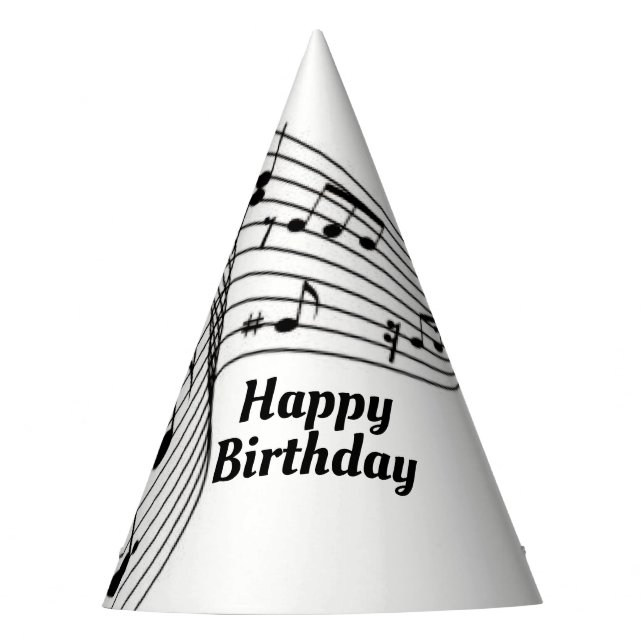 Notas de Música no Chapéu do Partido (Frente)