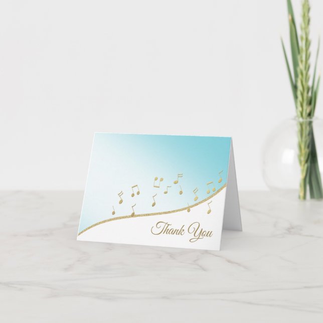 Notas de Música Obrigado (Frente)