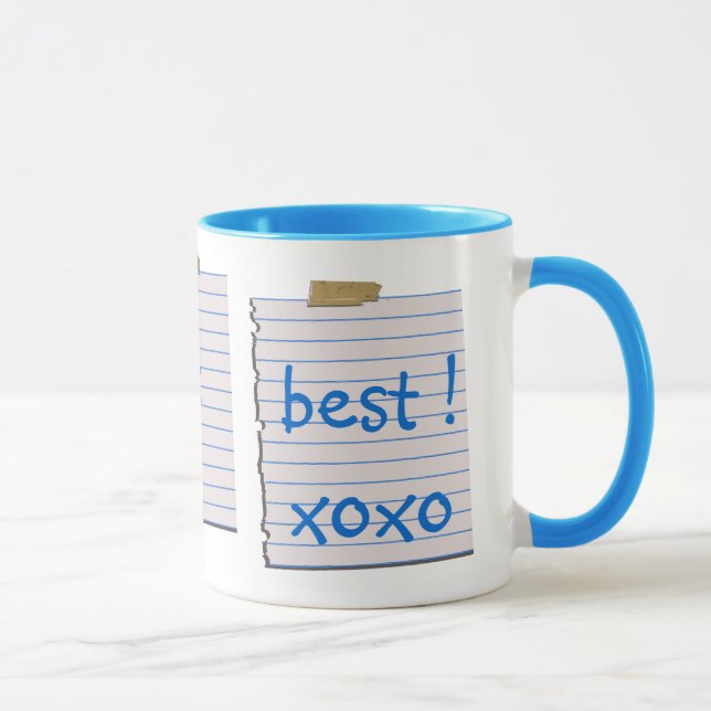Notas do amor para a caneca do pai (Direita)